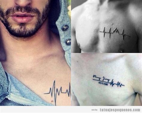 pequeños tattoos para hombres|tatuajes en el pecho hombres.